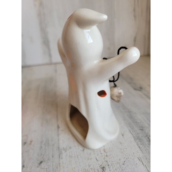 Ghost‎ do you like candle holder wax pumpkin Halloween set - Picture 9 of 11